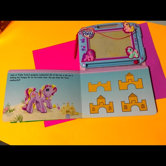 MY LITTLE PONY Draw With Ponies NWT Book & PAD - Picture 7 of 16